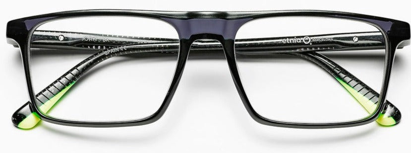 Alexander Daas - Etnia Barcelona Jorn Eyeglasses - Black - Front View