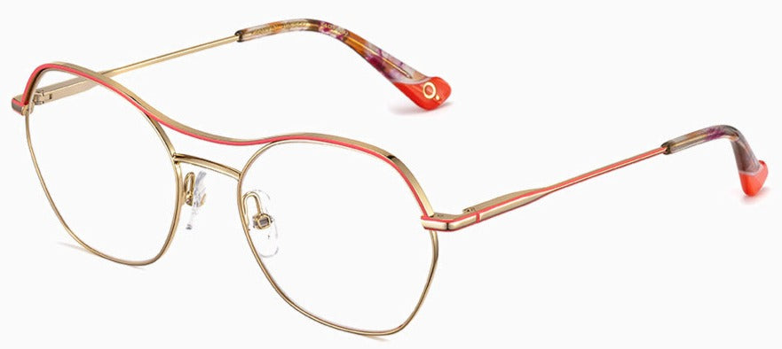 Alexander Daas - Etnia Barcelona Kampen Eyeglasses - Golden Coral - Angle