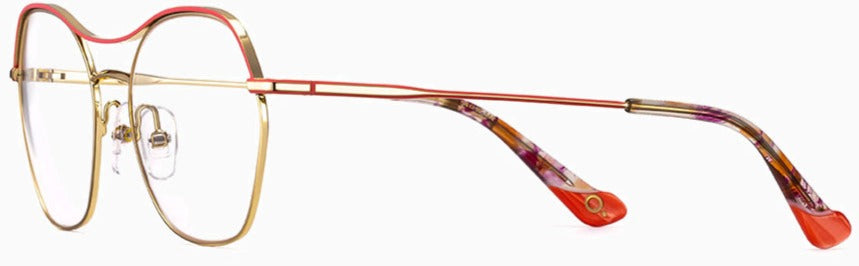 Alexander Dass - Etnia Barcelona Kampen Eyeglasses - Golden Coral - Side View