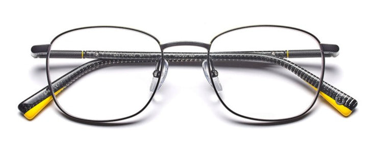 Alexander Daas - Etnia Barcelona Las Dunas Eyeglasses - Black &amp; Yellow - Front View