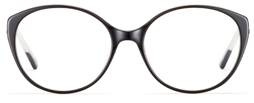 Alexander Daas - Etnia Barcelona Nancy Eyeglasses - Black &amp; White - Front View