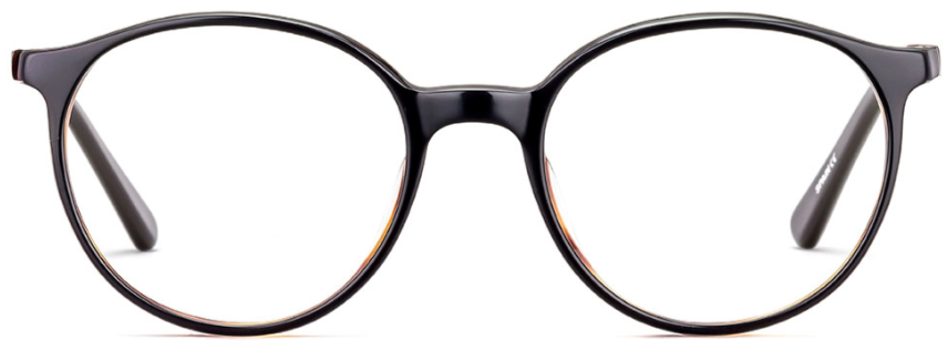 Alexander Daas - Etnia Barcelona Nara 19 Eyeglasses - Black Havana - Front View