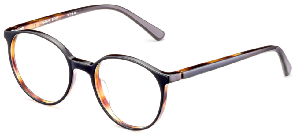 Alexander Daas - Etnia Barcelona Nara 19 Eyeglasses - Black Havana - Side View