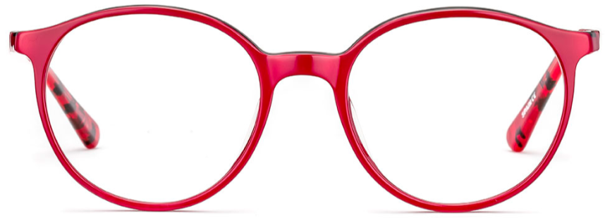 Alexander Daas - Etnia Barcelona Nara 19 Eyeglasses - Red &amp; Black - Front View