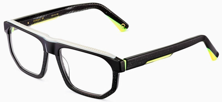 Alexander Daas - Etnia Barcelona Norman Eyeglasses - Black - Side View