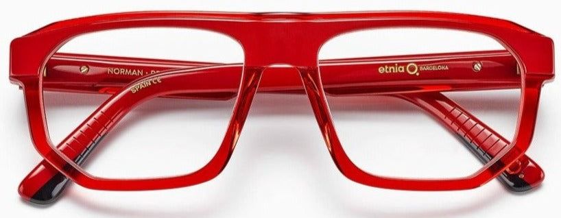 Alexander Daas - Etnia Barcelona Norman Eyeglasses - Red - Front View