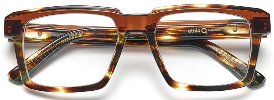 Alexander Daas - Etnia Barcelona Oscar Eyeglasses - Havana Brown - Front View