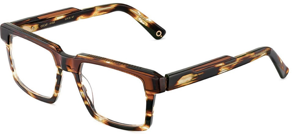 Alexander Daas - Etnia Barcelona Oscar Eyeglasses - Havana Brown - Side View