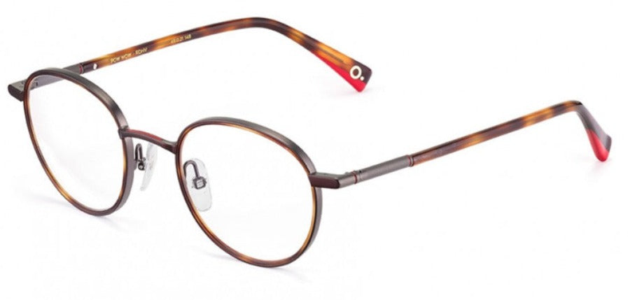 Alexander Daas - Etnia Barcelona Pow Wow Eyeglasses - Red Havana - Side View