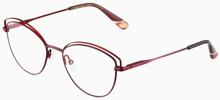 Alexander Daas - Etnia Barcelona Queen Mary Eyeglasses - Red - Side View