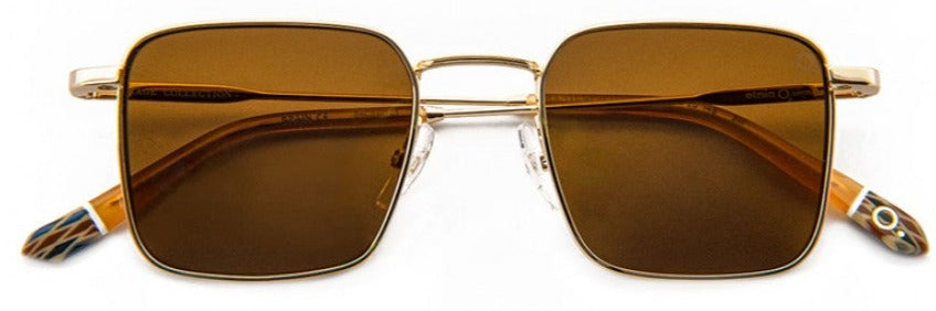 Alexander Daas - Etnia Barcelona Ranieri Sunglasses - Golden - Front View
