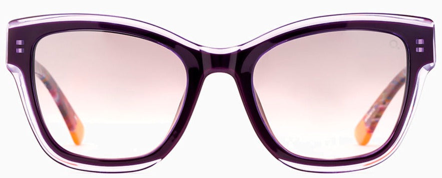 Alexander Daas - Etnia Barcelona Santorini Sunglasses - Purple &amp; Blue - Front View