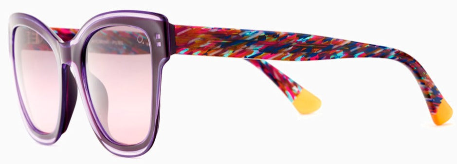 Alexander Daas - Etnia Barcelona Santorini Sunglasses - Purple & Blue - Side View