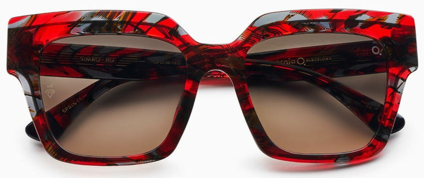 Alexander Daas - Etnia Barcelona Simbo Sunglasses - Red - Front View