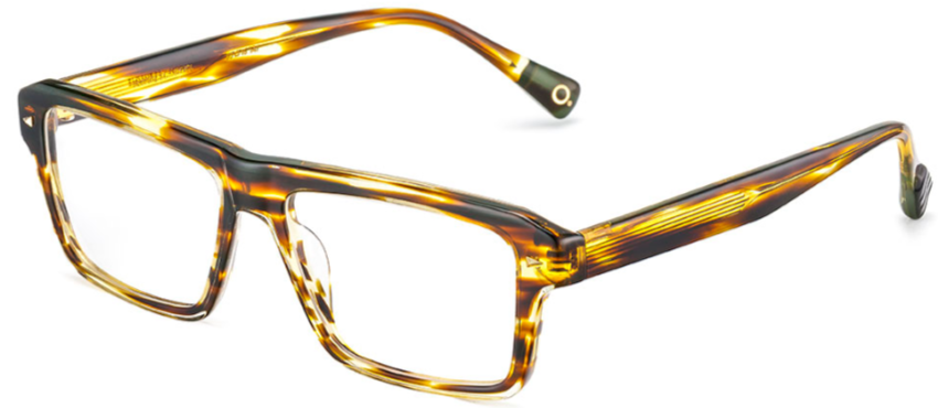 Alexander Daas - Etnia Barcelona Sloane ST. Eyeglasses - Havana Clear - Side View