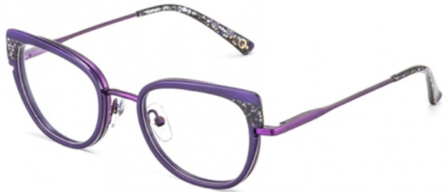 Alexander Daas - Etnia Barcelona Trapani Eyeglasses - Purple - Side View