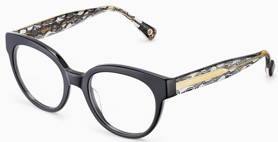 Alexander Daas - Etnia Barcelona Tuileries Eyeglasses - Black - Side View