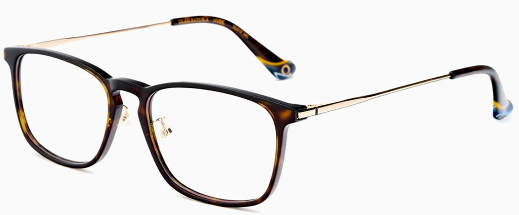 Alexander Daas - Etnia Barcelona Ulan Bator Eyeglasses - Havana Black - Angle