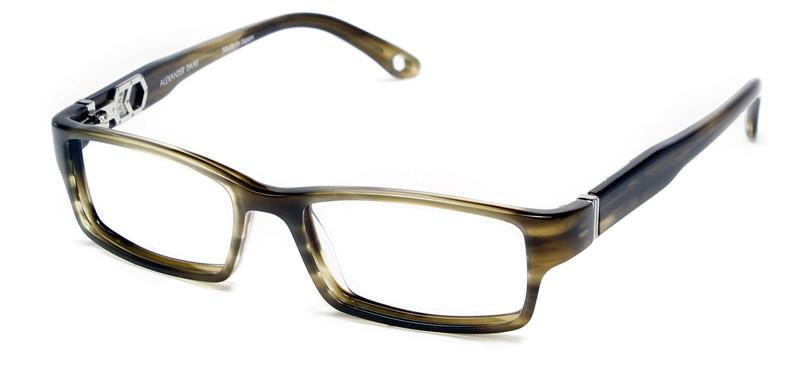 Alexander Daas - Foundation Eyeglasses - Moss - Side View