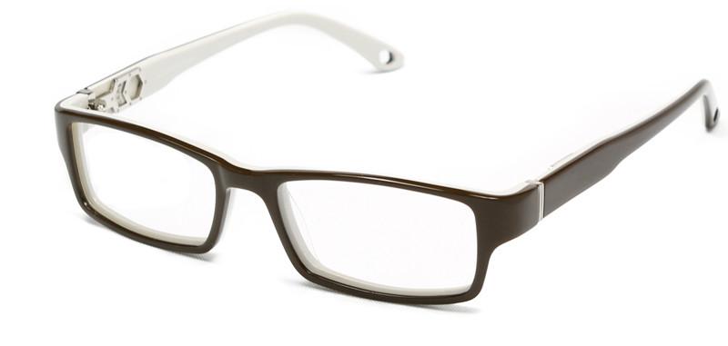 Alexander Daas - Foundation Eyeglasses - Olive &amp; Latte - Side View