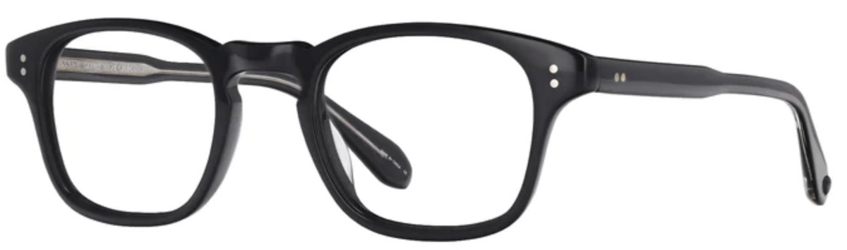 Alexander Daas - Garrett Leight Thornton 1067 Eyeglasses - Black - Side View
