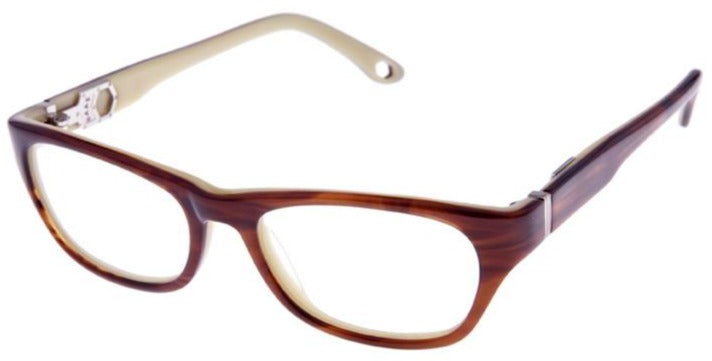 Alexander Daas - Hayes Eyeglasses - Light Tortoise &amp; Creme - Side View