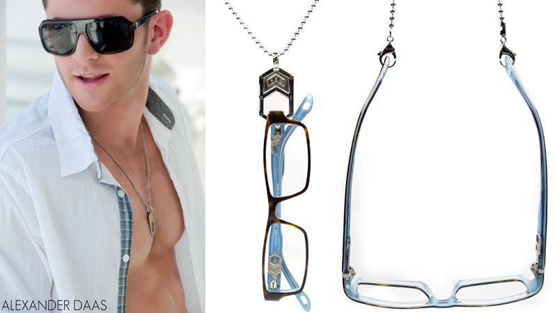 Alexander Daas - Hayes Eyeglasses - Sample Image of Eyewear Chain & Pendant Accessories