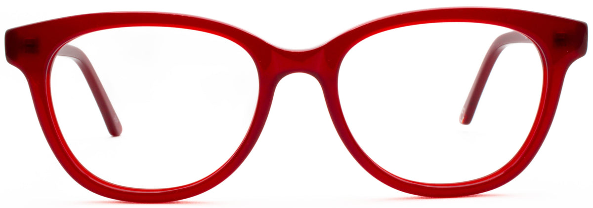 Alexander Daas - Izzy Eyeglasses - Crimson - Front View