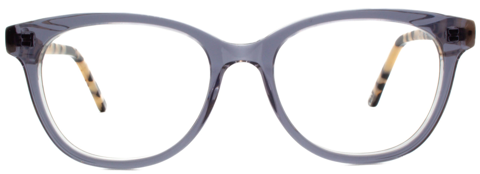 Alexander Daas - Izzy Eyeglasses - Gray Tortoise - Front View
