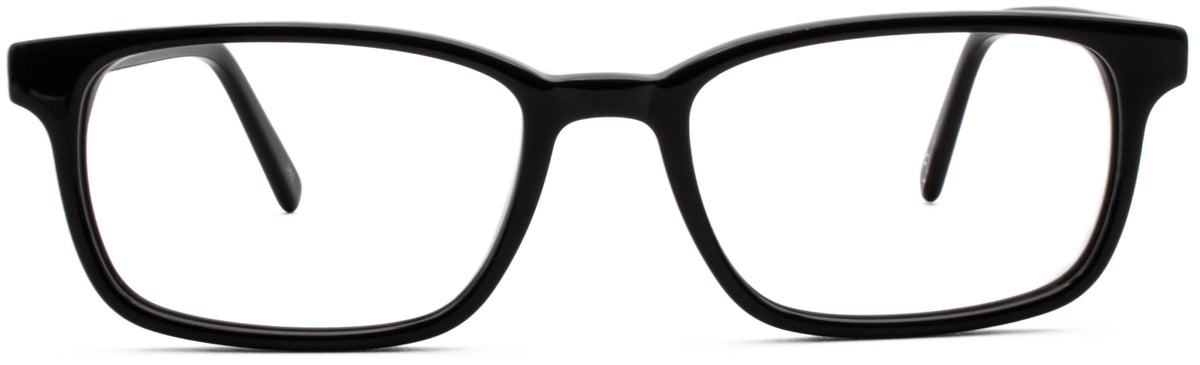 Alexander Daas - Jonathan Eyeglasses - Black - Front View