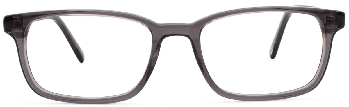 Alexander Daas - Jonathan Eyeglasses - Smoke Grey - Front View