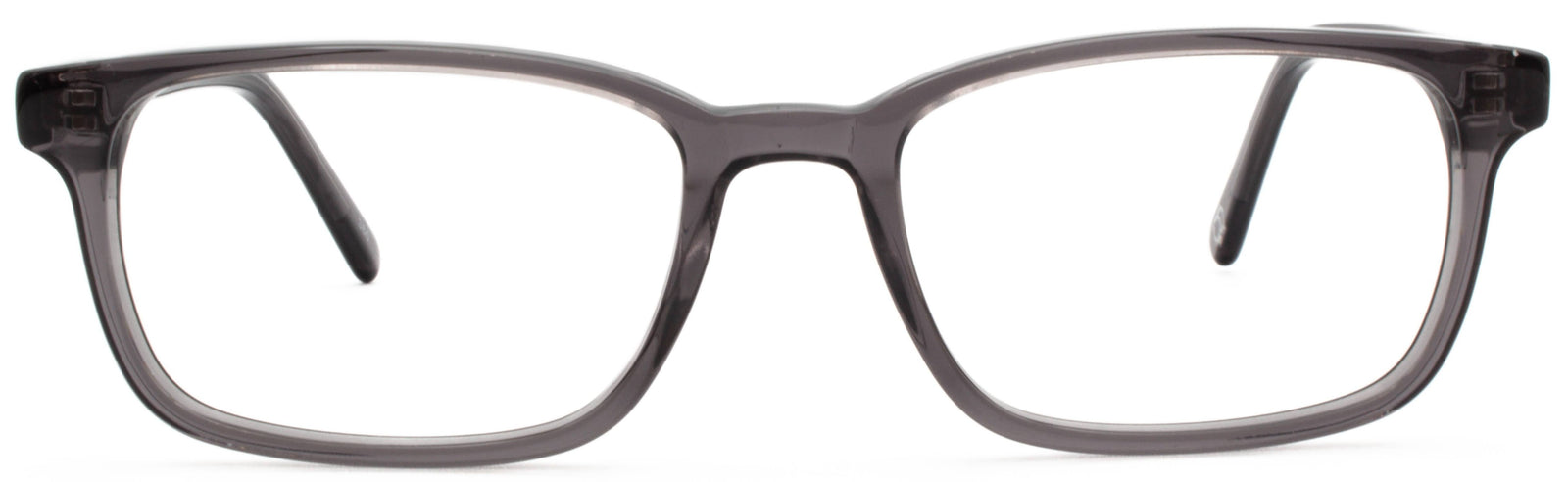 Alexander Daas - Jonathan Eyeglasses - Smoke Grey - Front View