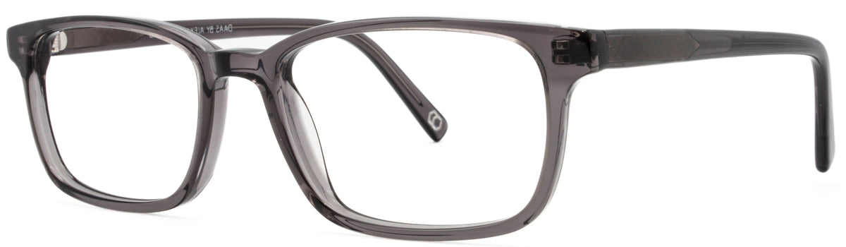 Alexander Daas - Jonathan Eyeglasses - Smoke Grey - Side View