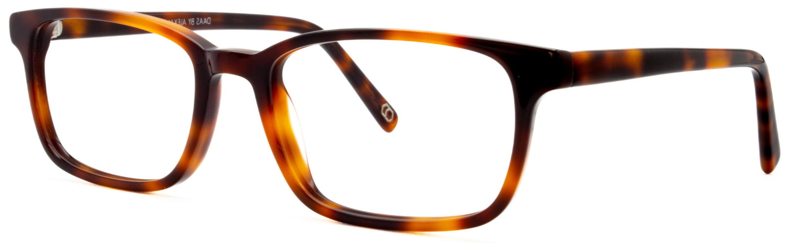 Alexander Daas - Jonathan Eyeglasses - Tortoise - Side View