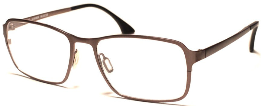 Alexander Daas - KBL Brooklyn's Rock Eyeglasses - Matte Silver - Side View