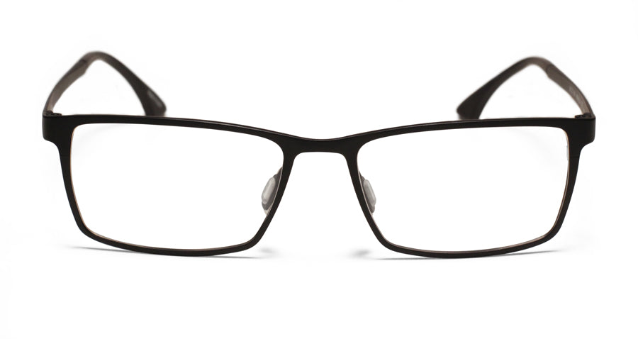 Alexander Daas - KBL Everything &amp; Anything Titanium Eyeglasses - Black - Front View