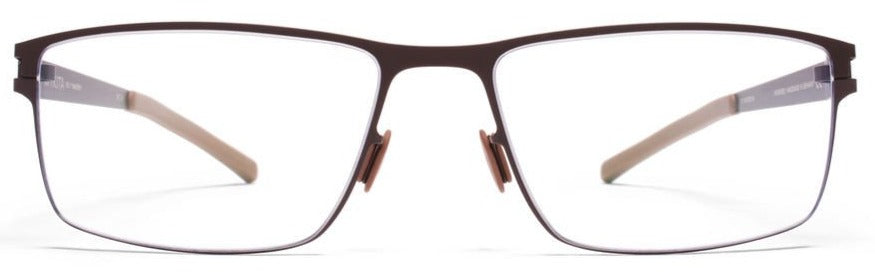 Alexander Daas - Mykita Martin Eyeglasses - Dark Brown - Front View