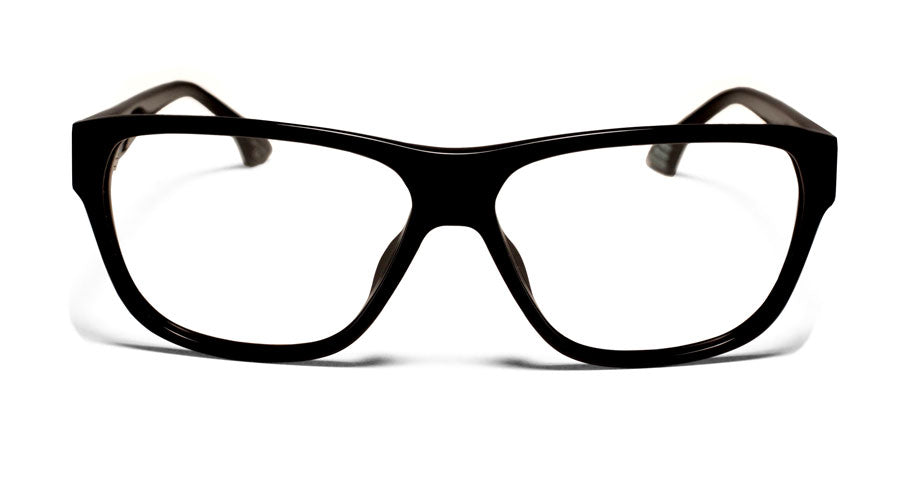 Alexander Daas - KBL Silver King Eyeglasses - KX021 BK - Front View