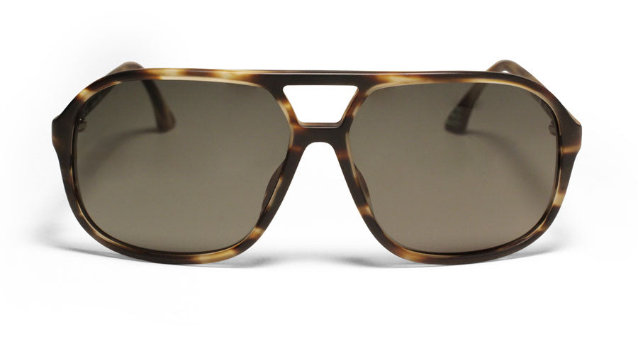 Alexander Daas - KBL Whiskey Bandit Sunglasses - Tortoise - Front View