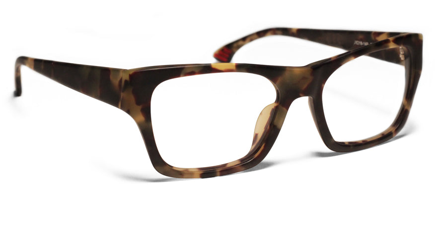 Alexander Daas - KBL Wild Card Eyeglasses - Marble Tortoise - Side View