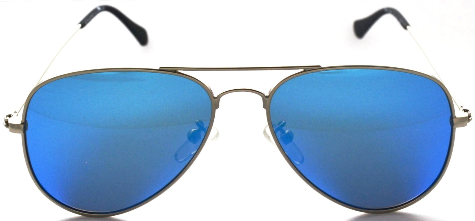 Alexander Daas - Kids Rocky Sunglasses - Silver & Blush Flash - Front View