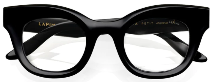 Alexander Daas - Lapima Ana Petit Eyeglasses - Black - Front View