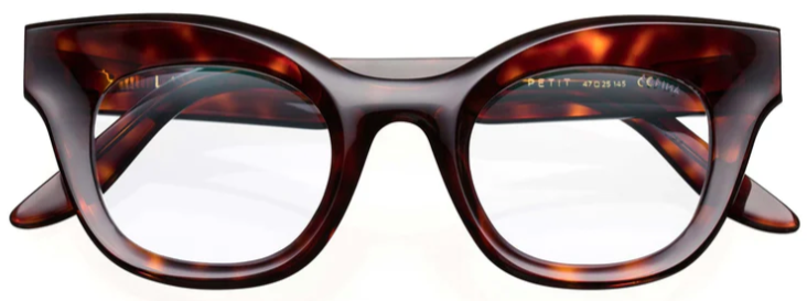 Alexander Daas - Lapima Ana Petit Eyeglasses - Havana - Front View