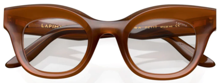 Alexander Daas - Lapima Ana Petit Eyeglasses - Terra - Front View