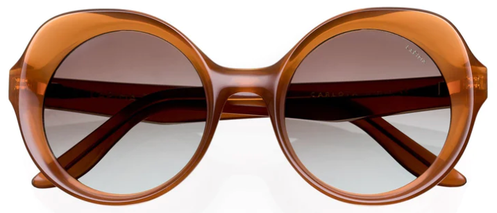 Alexander Daas - Lapima Carlota Sunglasses - Terra Gradient &amp; Gradient Brown - Front View