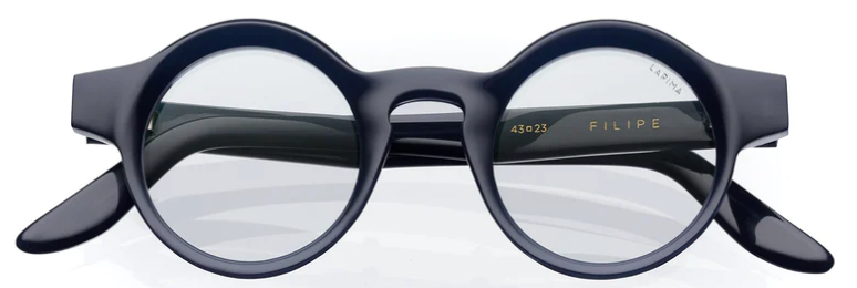 Alexander Daas - Lapima Filipe X Collection Eyeglasses - Ocean - Front View