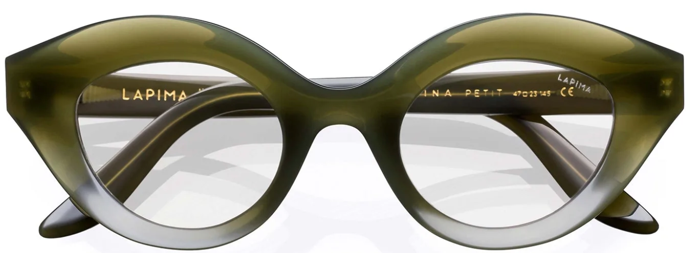 Alexander Daas - Lapima Nina Petit Eyeglasses - Oliva - Front View