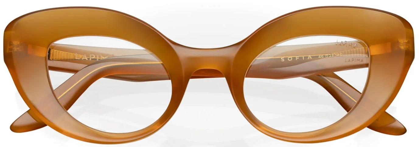 Alexander Daas - Lapima Sofia Eyeglasses - Amber - Front View