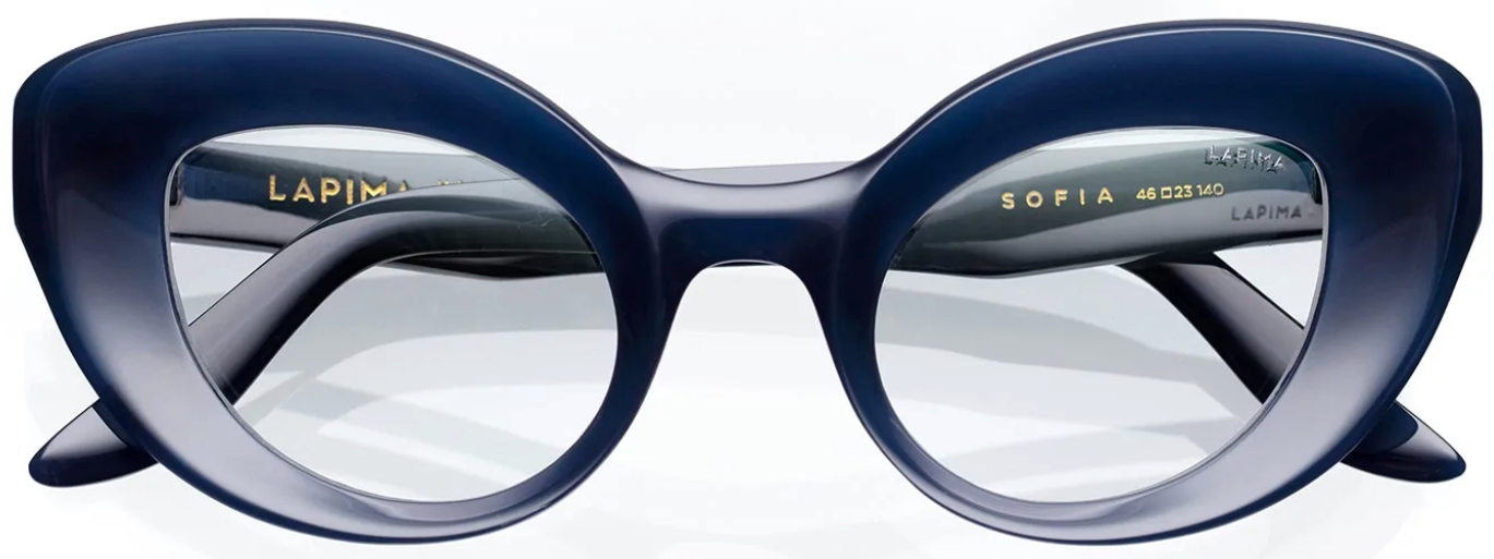 Alexander Daas - Lapima Sofia Eyeglasses - Ocean - Front View