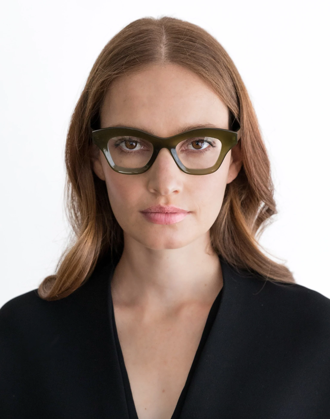 Alexander Daas - Lapima Tessa Petit Eyeglasses - Oliva - On Model